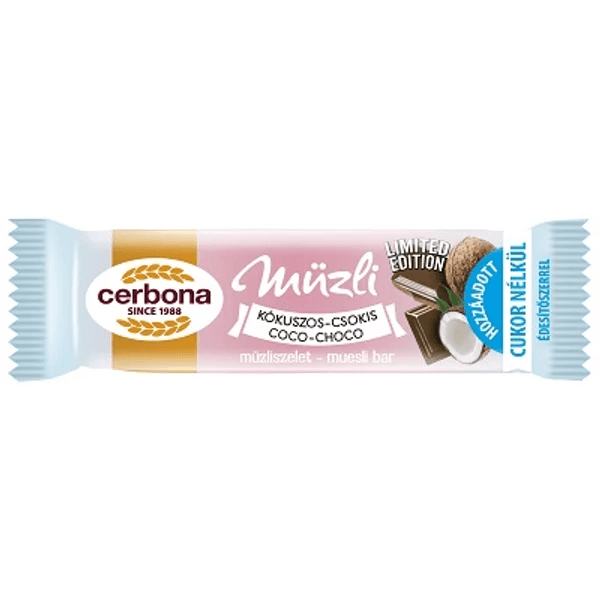 Cerbona Kókuszos - Csokis 20g