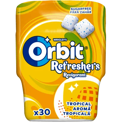 Wrigley's Orbit Refreshers Tropical 67g