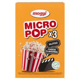 Mogyi Micro Pop sajtos 3x100g